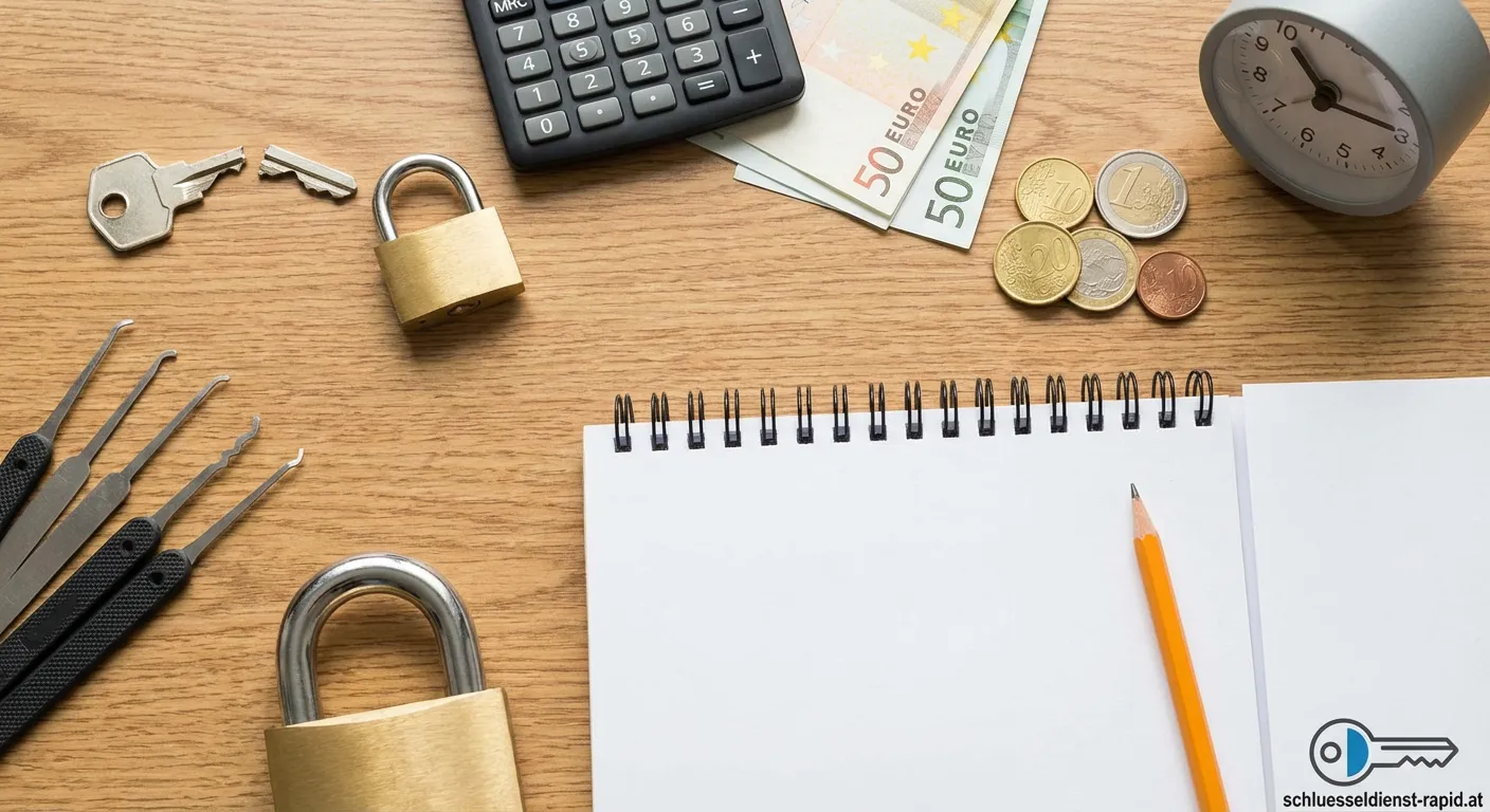 Schlüsseldienst Mitarbeiter bei der Türöffnung