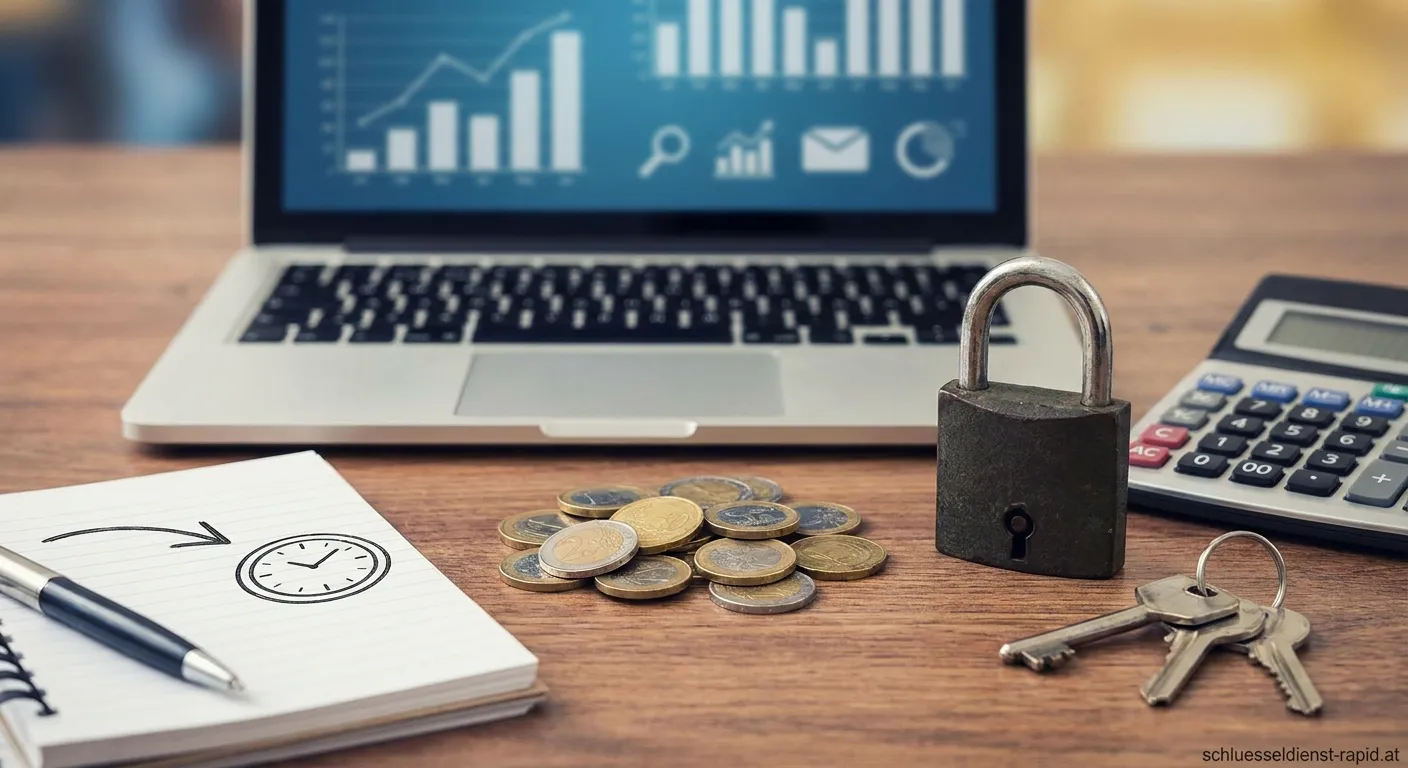 Schlüsseldienst Techniker bei der professionellen Türöffnung