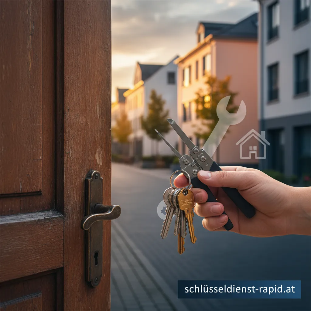 Schlüsseldienst Weil am Rhein bei der Arbeit